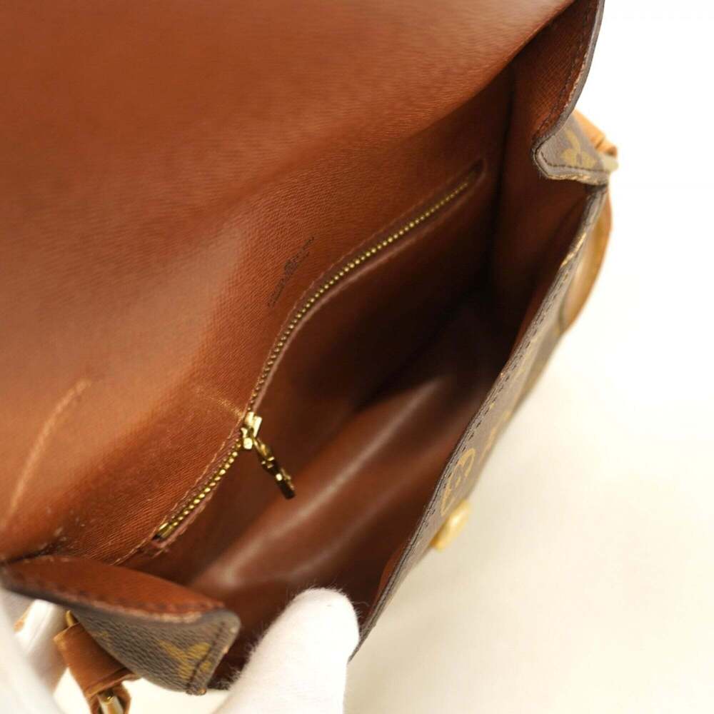 LOUIS VUITTON Authentic Brown Monogram Shoulder Bag - Picture 4 of 13